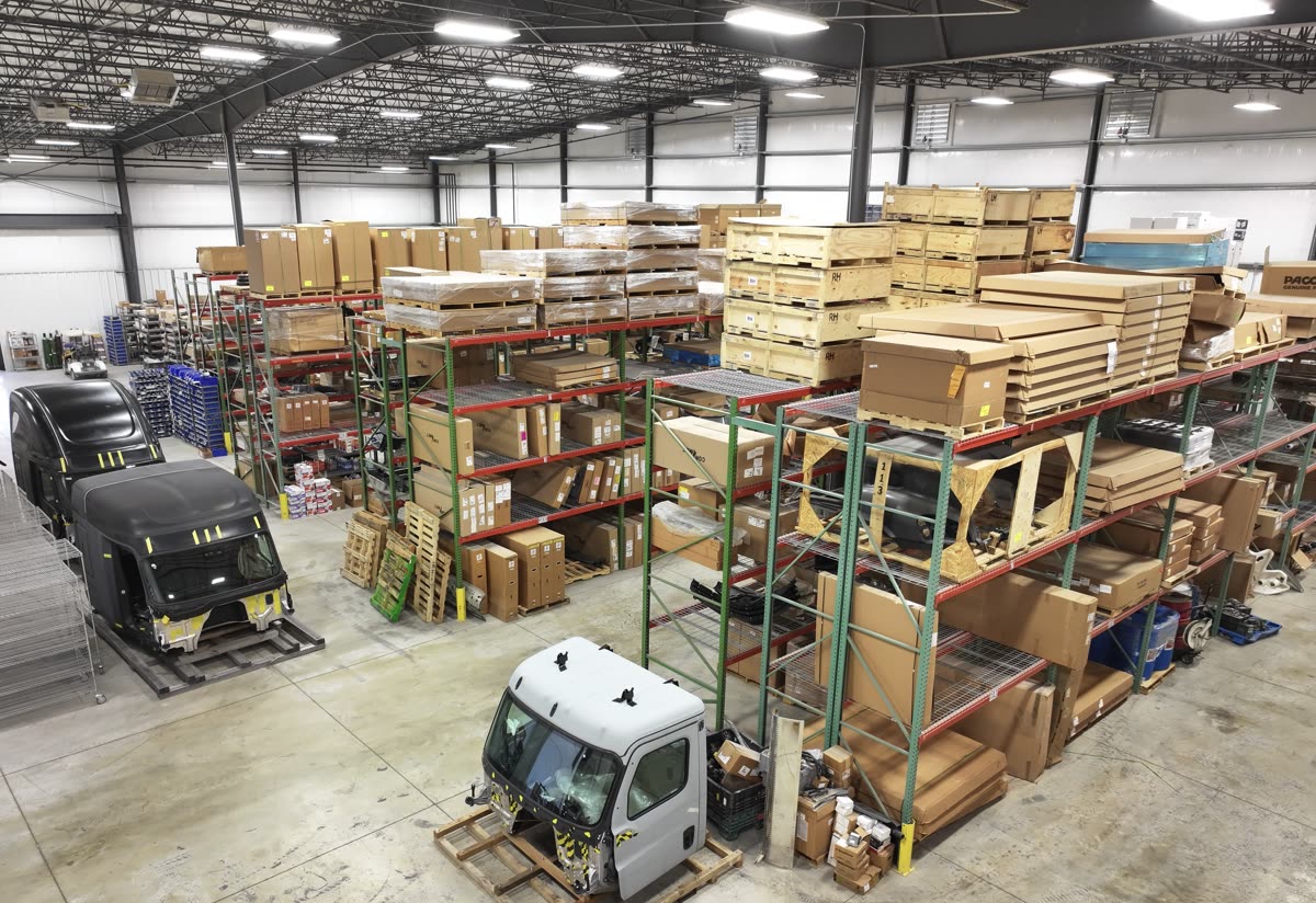Parts warehouse